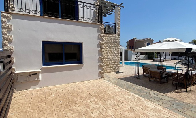 Protaras Villa | Central Protaras, no car necessary. WIFI and UK TV. Short stroll to the beach.
