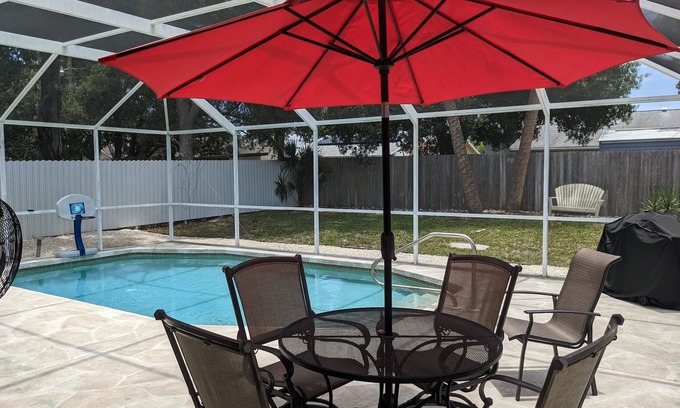 Sarasota House | Central Sarasota Family Home w/Heated Pool!
