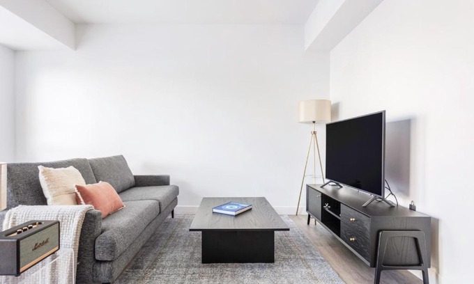 Central Square Apartment | Central Sq 1BR w Gym Doorman Roof BOS-314