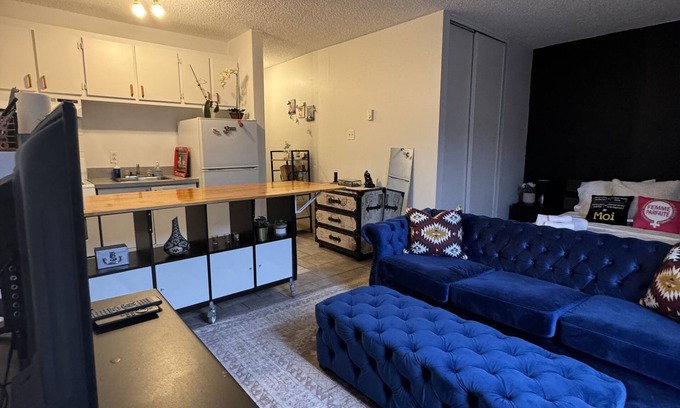 Ahuntsic Apartment | Central Studio /Near Metro /Queen Bed /Sleeps 2