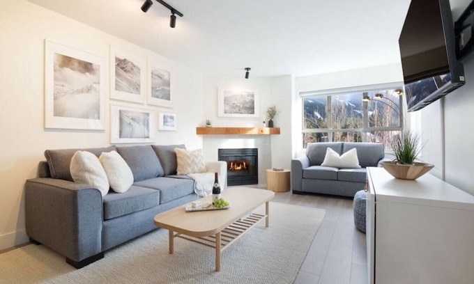 Village North Condo | Central, Stylish 2BR/2BA w/HT & Parking