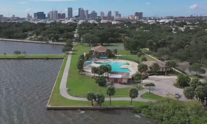 Tampa House | Central Tampa Getaway, with Pickleball Court near Ybor, Downtown & Channel side