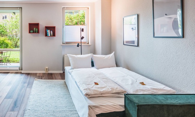 Wilsdruffer Vorstadt/Seevorstadt-West Apartment | Central/terrace/Smart-TV/Nespresso/WIFI