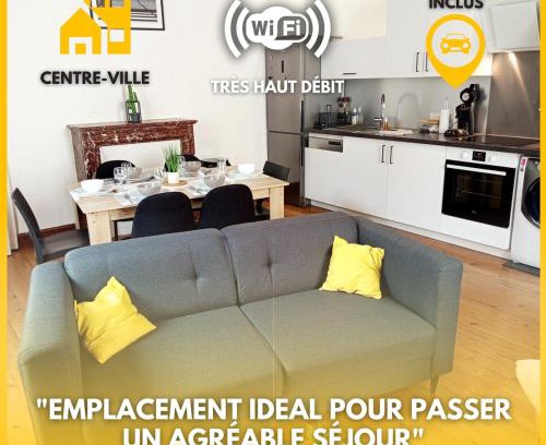 Cholet Apartment | Centralis, 3 Chambres - Parking inclus