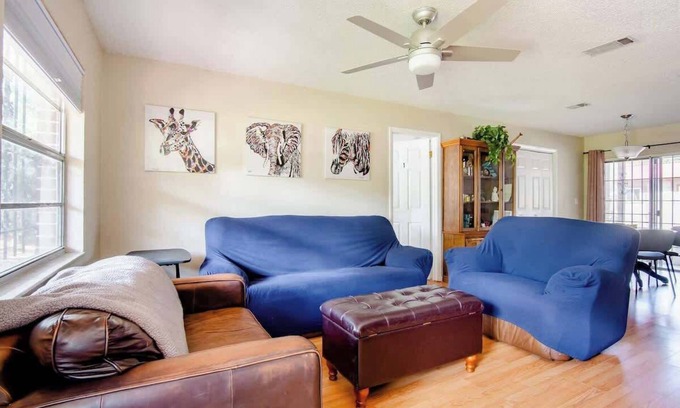 Greater Palm River Point CDC House | Centrally located 4bed 2bath home w/fenced yard