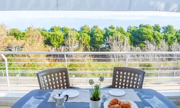 Foggetta Apartment | Cerrano Park A06 - Solano - Apartment with garden and terrace with seaview