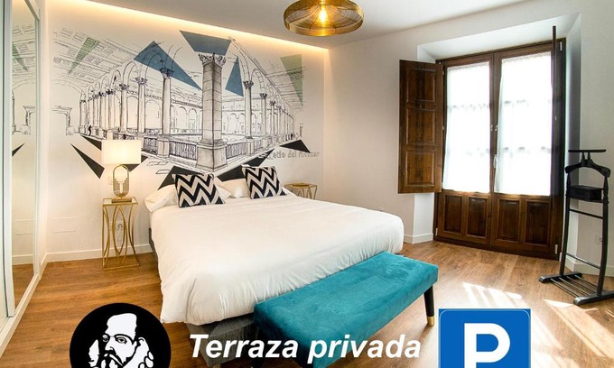 Toledo City Center Apartment | Cervantes5Collection Delux Alcazar