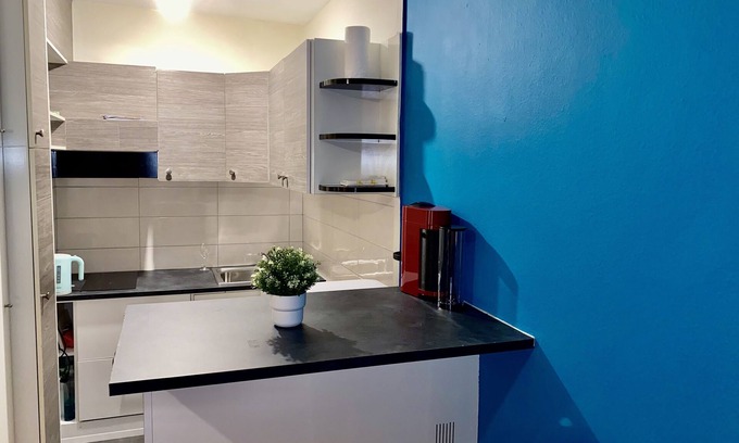 Ville-la-Grand Apartment | CHABLAIS. Practical apartment in the center 5 minutes walk from the station.