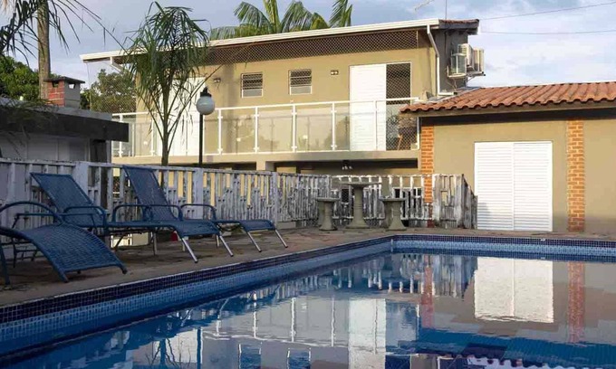 Socorro House | Chacara em Socorro com piscina e vista linda