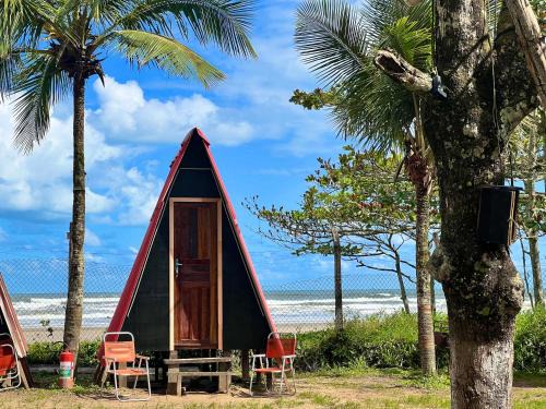 Jardim das Cancoes Cabin | Chalé Jorai - pé na areia