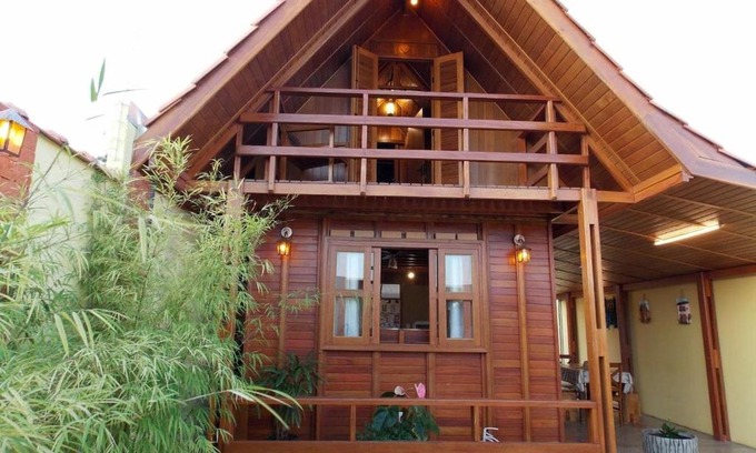 Sao Joao Ski Chalet | Chalé Paraíso com piscina em Brotas SP