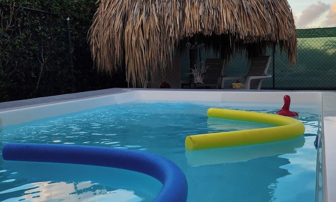 Fontein Apartment | Chalcedony Villa Curacao: Secure Oasis with private Pool & Amenities.