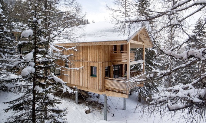 Turracher Hohe Ski Chalet | Chalet # 22 with sauna and indoor whirlpool
