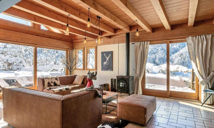 La Clusaz Ski Chalet | Chalet 4 Étoiles 13 Pers. à La Clusaz - Grande Terrasse, Garage, WIFI, Arrêt Skibus à Proximité - FR-1-437-81