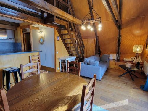 Saint-Michel-de-Chaillol Ski Chalet | Chalet 5 personnes, proche ski et rando, balcon sud, TV, lave-linge - FR-1-393-165