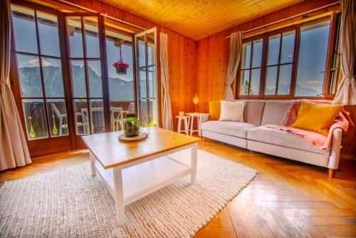 Leysin Apartment | Chalet 6 personnes avec sauna