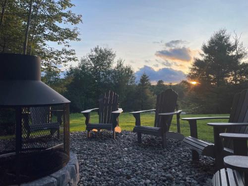 Mansonville House | Chalet a Samia - Spa, luxury, Jay Peak view