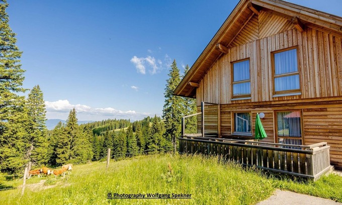 Frantschach-Sankt Gertraud House | Chalet in Carinthia with Sauna near Ski Slopes