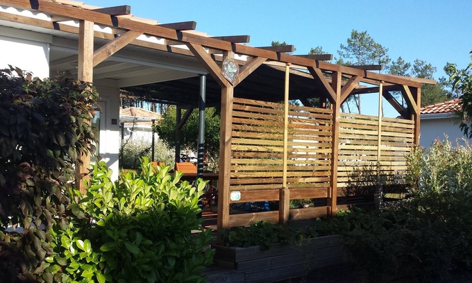 Lit-et-Mixe Ski Chalet | Chalet Dans Parc les Vignes 5 Étoiles. Prestations Camping Attenant Gratuites