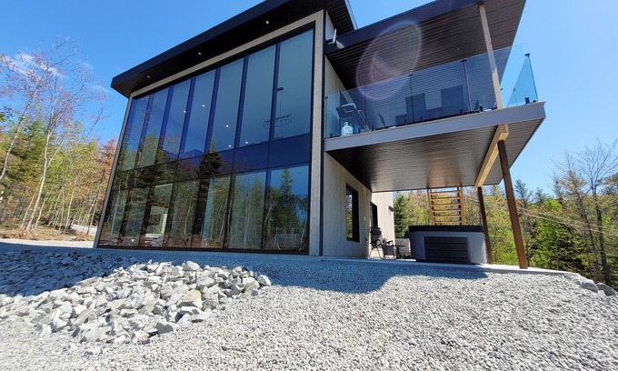 L'Anse-Saint-Jean House | Chalet du Domaine St Fiacre , Vue Fjord du Saguenay , Spas