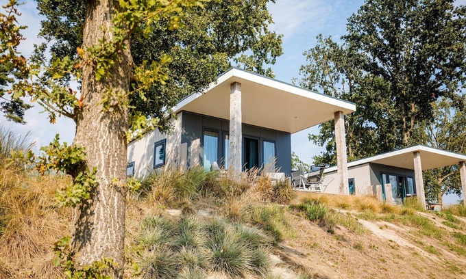 Leuken Ski Chalet | Chalet in Duisburg with Beach and Harbor Views
