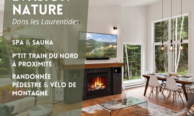 Labelle Ski Chalet | Chalet La Colline - Spa & Sauna