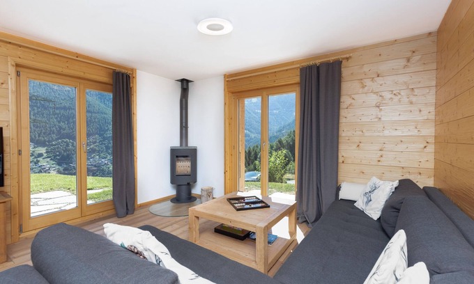 Riddes Ski Chalet | Chalet Le Cerf - NEW Build, Stylish Stay