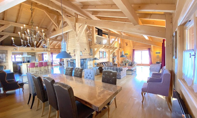 Demi-Quartier Ski Chalet | Chalet - MEGEVE Megéve/Combloux