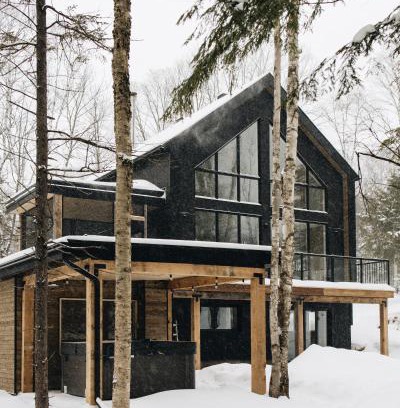 Lac-Superieur Ski Chalet | Chalet metsa Tremblant - Spa - Sauna - Forest