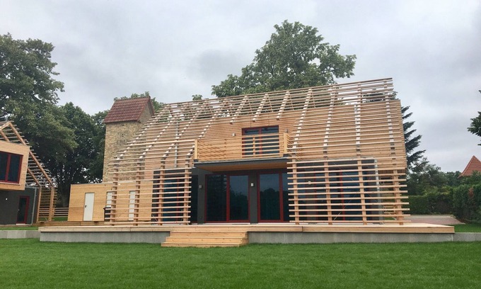Wendorf House | Chalet mit Außensauna in Wendorf