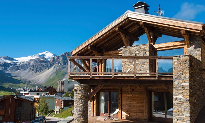 Les Almes House | Chalet Opale, plein sud, Terrasses, Jacuzzi ext.