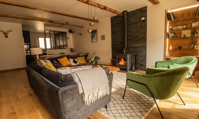Monetier-les-Bains House | Chalet Peak Noir entier 12pers - Cosy House Peak Noir for 12people