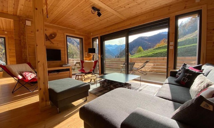 Gedre Ski Chalet | Chalet Pyrénées Gavarnie Gedre, 2 Familles , Spa
