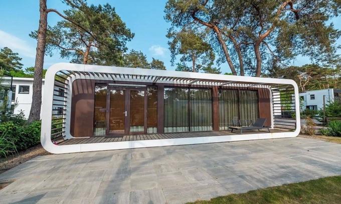 Otterlo House | Chalet with 1 bedroom and a terrace