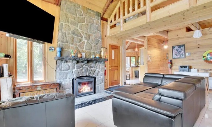 Mauricie Ski Chalet | Chalet Zen Nature of the artisan of Lac des Piles