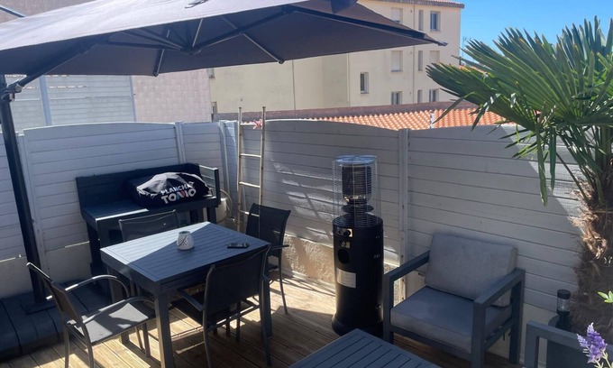 Les Sables d'Olonne House | Chaleureux logement-centre ville-proche gare-plage