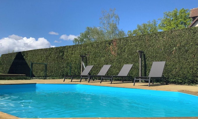 Huisseau-sur-Cosson House | Chambord heated swimming pool gîte des Grotteaux