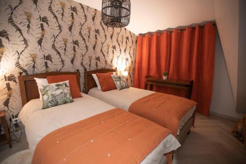 Rochecorbon House | Chambre Jungle dans maison d'hote "Le Petit Clouet"- Rochecorbon
