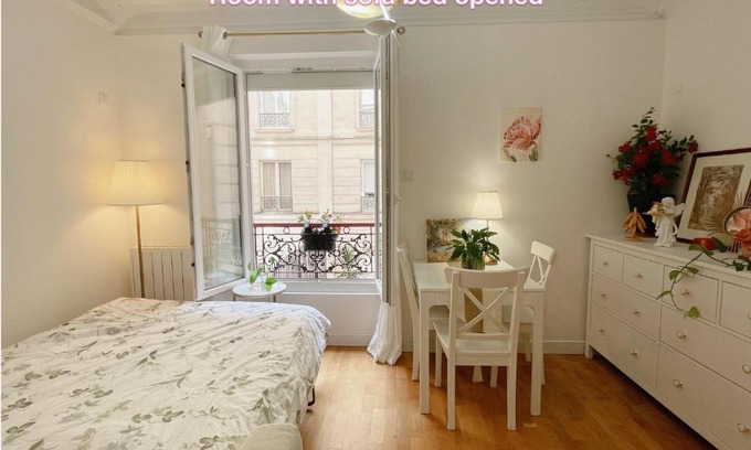 Ternes House | Chambre privée, sdb partagé, Arc de Triomphe, métro 1, T3b, RER c e a