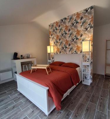 Vouille-les-Marais Bed & Breakfast | Chambre suite avec terrasse