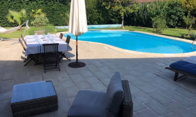 Saint-Gregoire-d'Ardennes House | Charming home in the vineyards of Cognac with a swimming pool for 8 persons
