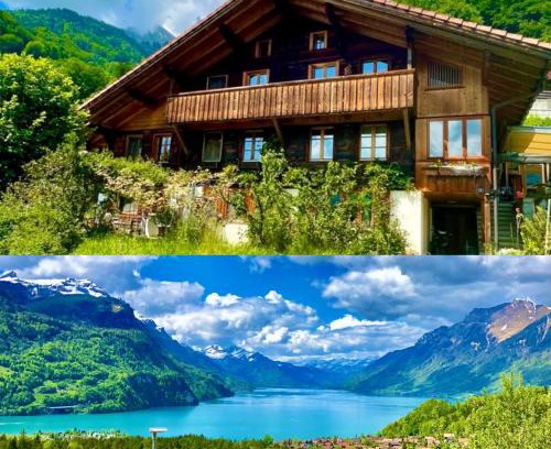 Schwanden bei Brienz Apartment | Charmant Chalet mit See und Bergsicht