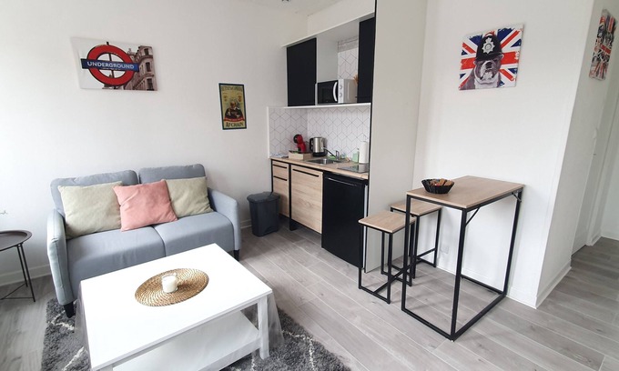Cambrai Apartment | Charmant Deux Pièces Centre Cantimpré3