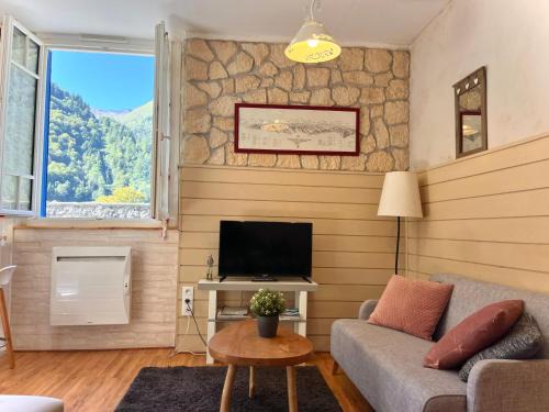 Cauterets Apartment | Charmant studio avec jardin, 2pers, centre-ville