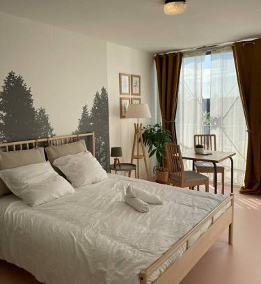 Bourges Apartment | Charmant Studio avec parking - Confort Moderne