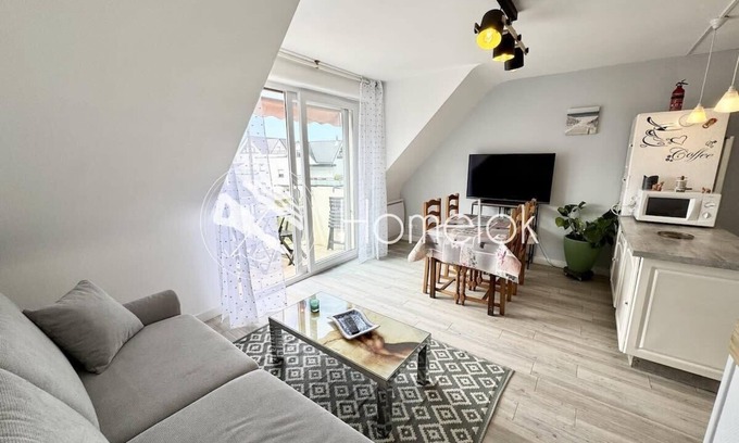Larmor-Plage Apartment | Charmant T2 cosy - Balcon - 300m des plages