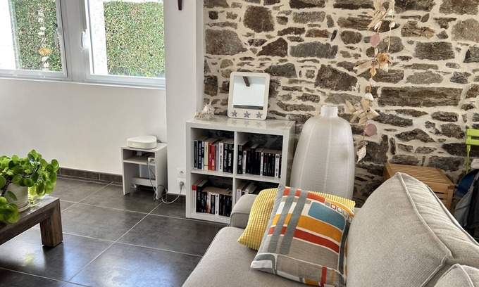 Carantec House | Charmante Maison à Carantec, Lumineuse et Bénéficiant D'un Grand Jardin