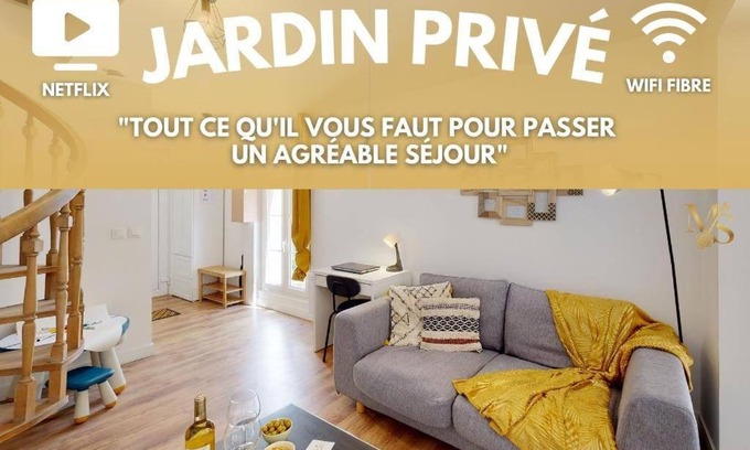 Perigueux Apartment | Charme & Jardin Privé à Périgueux
