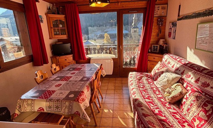 La Chapelle-d'Abondance Apartment | Charming 1-bedroom apartment with south-facing balcony in La Chapelle-d'Abondance