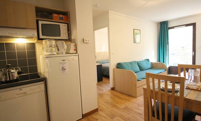 Bagneres-de-Luchon Apartment | Charming 1-bedroom with balcony, parking, near park